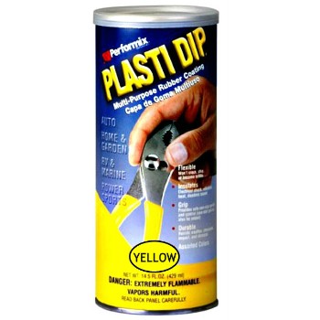 Plastidip 11602 Plasti-dip Tool Dip, 14.5 Oz ~~ Yellow