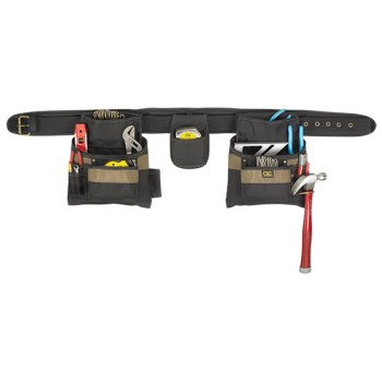 Carpenter's Combo Tool Belt - 17 Pocket/4 Piece
