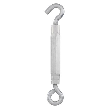 Hook & Eye Turnbuckle, Zinc Plated - 5/16" x 9"