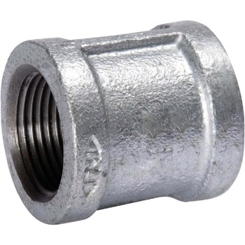 Malleable Iron Coupling, Galvanized - 3/4" FPT