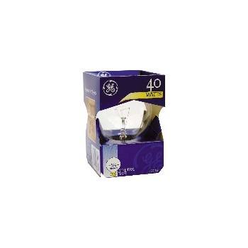 Ge 12980 Light Bulb, Globe Clear 40 Watt