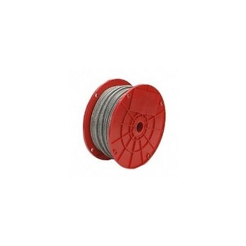 Indusco 20600181 Galvanized Cable 7 X 19, 1/8 Inch X 500 Ft.