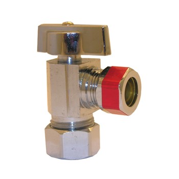 Turn Ball Angle Valve Stop ~ 5/8" x 1/2"