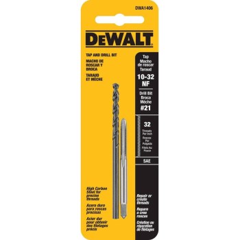 DeWalt Drill and Tap Set - 10-32 NF