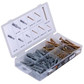 206pc Wood Anchor Set