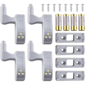 Bazz Inc U14088G4 Wireless LED Cabinet Lights ~ 4 Pack