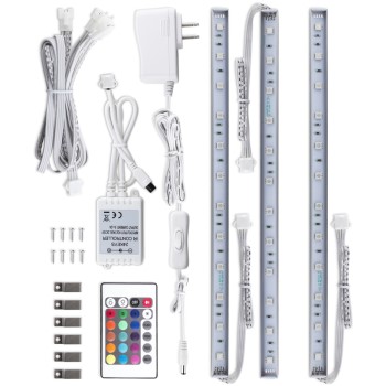 Bazz Inc U16002RD LED Color Strip, Under Cabinet ~ 3 Pack