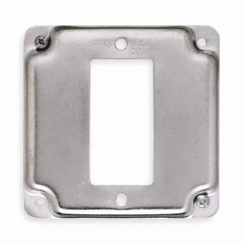 GFCI Exposed Box Cover - 4" Square