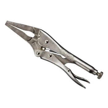 Long Nose Locking Pliers w/Wire Cutter ~ 4"