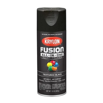 Krylon 2776 Textured Spray Paint, Black