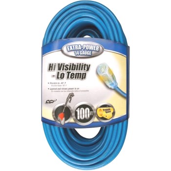 Coleman Cable 02469 Indoor/outdoor Extension Cord - 100 Feet