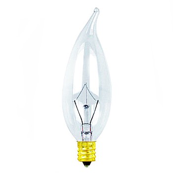 Decorative Clear Light Bulb, 120V/40W
