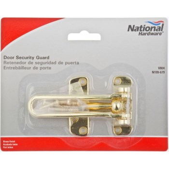Brass Door Security Guards w/Screws ~ Brass 
