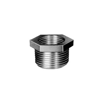 Hex Bushing - Galvanized Steel - 1 x 3/8 inch