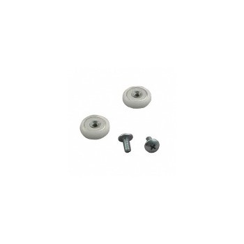 Tub Enclosure Door Rollers, 3/4" Oval