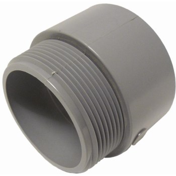 Cantex PVC Male Terminal Adapter - 2-1/2"