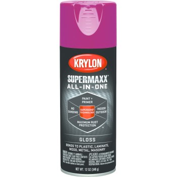 Krylon 8953 Supermaxx Paint, Spray ~ Burgundy Gloss