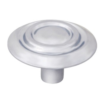 Scroll Cabinet Knob, Satin Nickel