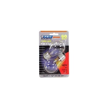 Ceiling Fan Light Bulb, Clear 120 Volt 40 Watt