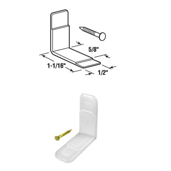 PrimeLine/SlideCo R7153 Drawer Glide Side Saddle ~ L Angle 