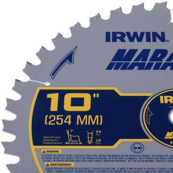 Marathon Miter & Table Saw Blade - 10", 40T