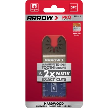 3pk 1-5/16 Hdwd Blade