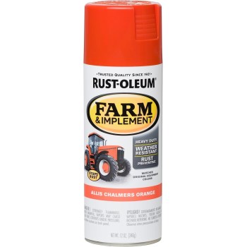 Farm & Equipment Spray Paint, Allis-Chalmers Orange - 12 oz