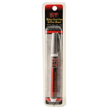 K-T Ind 5-0035 Liquid Paint Marker ~ Metallic Silver 