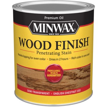 Minwax 70044 Wood Finish ~ English Chestnut,  Quart