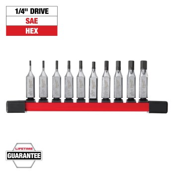 10pc Hex Bit Set
