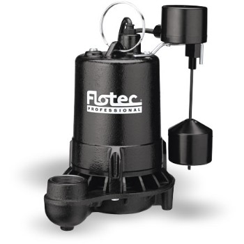 Pentair/Flotec E75VLT Pro Series Sump Pump, Submersible ~ 3/4 HP