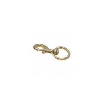 Swivel Round Eye Snap - 3/8 inch