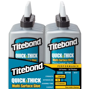 Titebond Quick & Thick Multi-Surface Glue ~ 16 oz.