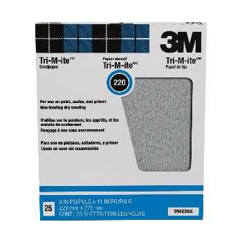 Sanding Sheets ~ 220 grit