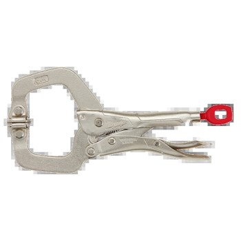 Torque Lock Locking C-Clamp, Swivel Jaws - 6"