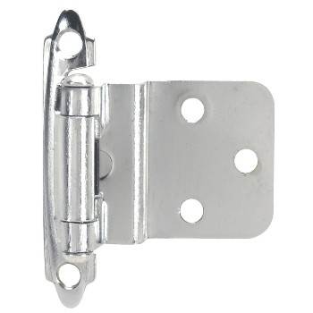 Hardware House  642512 Inset Cabinet Hinge, Chrome 3/8 inch