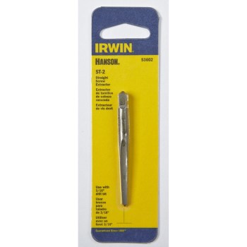 Irwin Hanson Straight Flute Screw Extractor - ST-2