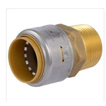 SharkBite Max 1" Push-to-Connect MNPT Adapter