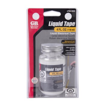 Liquid Electrical Tape, White - 4 oz