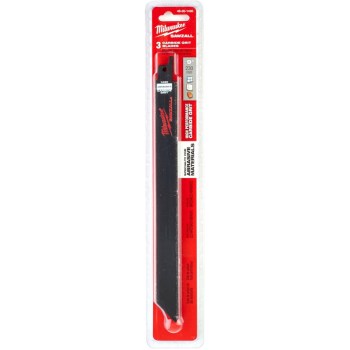 Milwaukee Carbide Grit Sawzall Blade - 9", 3pk