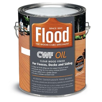 PPG/Akzo/Flood 5169152 CWF Oil Clear Wood Finish, Natural ~ Gallon 