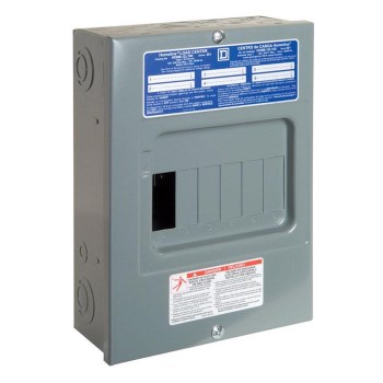 Square D Homeline 100A Main Lug Load Center - 6-Space