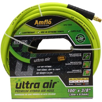 Hybrid Air Hose ~ 3/8" x 100ft