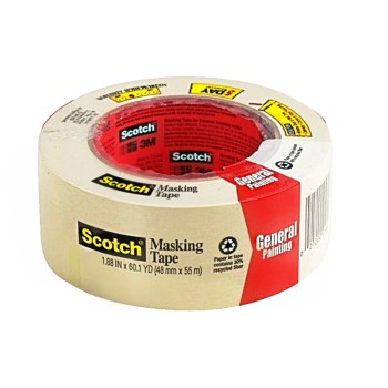 3M 70070543379 Painters Masking Tape - 1.88 inch x 60 yard