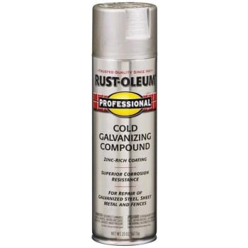 Pro Bright Galvanized Spray Paint, Silver - 20 oz
