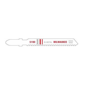 T-Shank Jigsaw Blade, Bi-Metal - 3" x 14 TPI, 5pk