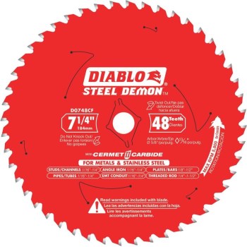 Freud/Diablo D0748CFX 7-1/4 48t Metal Blade