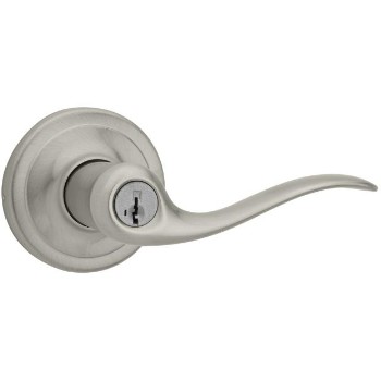 Tustin Entry Lever Lock ~ Satin Nickel