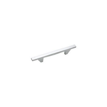 Pull - Contemporary Sleek Brushed Chrome/96 mm