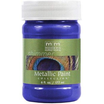 Metallic Paint, Venetian Blue 6 Ounce